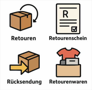 Retouren Informationen: Retoure, Retourenschein und Rücksendung