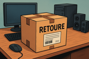 Telekom Retoure vorbereitet für die Rücksendung