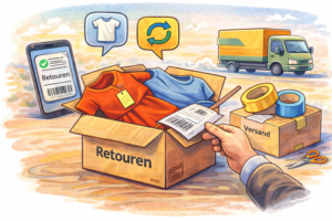 Zara Retouren vorbereiten, versenden und Rückzahlung erhalten