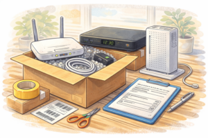 PYUR Retourenschein und Rücksendeformular vorbereiten