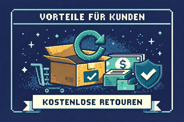 Kostenlose Retouren und Vorteile für Kunden